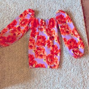 ASOS Size 10 flower print mini